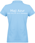 Polo Femme Maji Azur