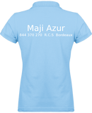 Polo Femme Maji Azur