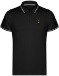 Polo Homme Maille Piquées 2 bandes Ô