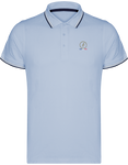 Polo Homme Maille Piquées 2 bandes Ô