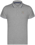 Polo Homme Maille Piquées 2 bandes Ô