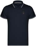 Polo Homme Maille Piquées 2 bandes Ô