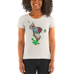 T-shirt Femme Bouéni Mawa pour Rose